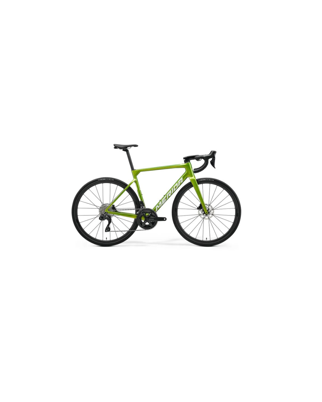 2025 Merida Reacto 8000 Aero Road Race Bike - Silk Evergreen